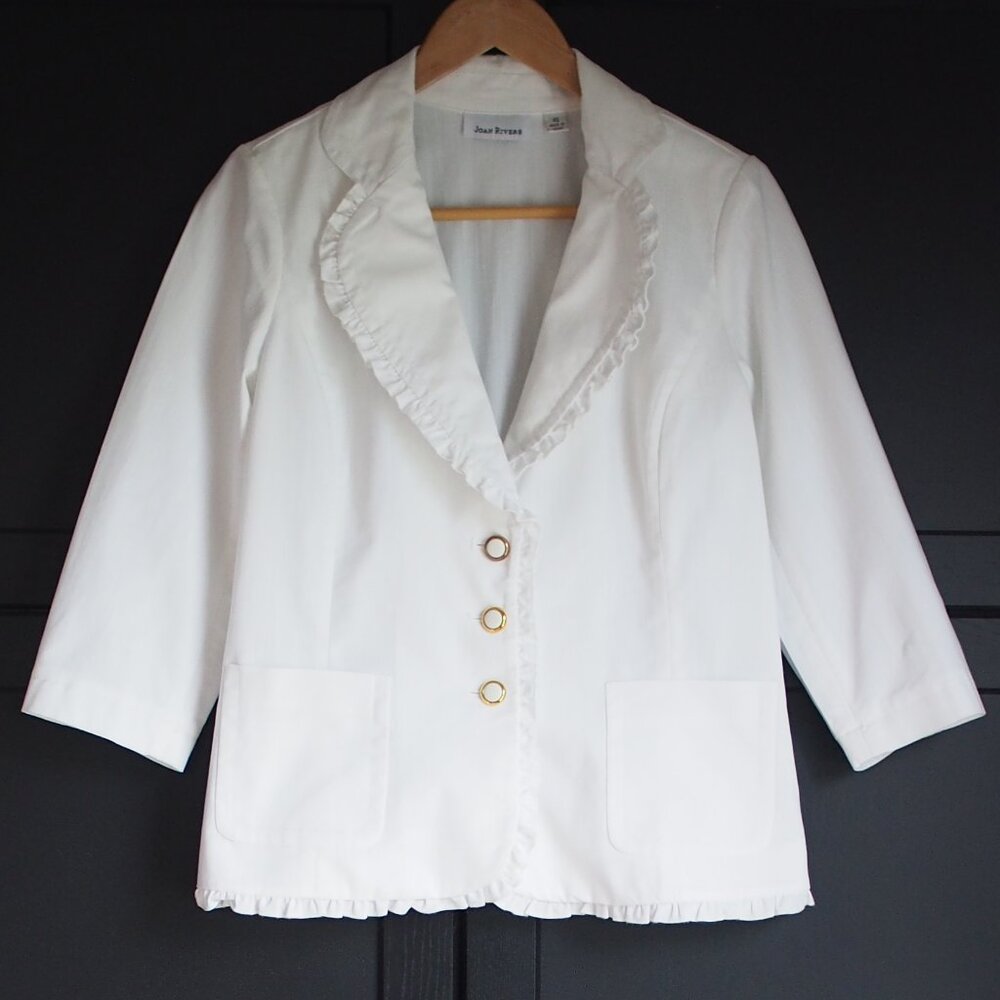 Joan Rivers | White Suit Jacket